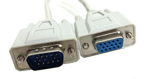 Micro Connectors, Inc. 10 feet SVGA Monitor Extension 1024 x768 Cable HD15 M/F (M05-110A)