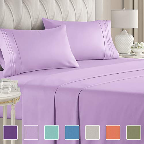 Twin XL Sheet Set - 3 Piece - College Dorm Room Bed Sheets - Hotel Luxury Bed Sheets - Extra Soft Sheets - Deep Pockets - Easy Fit - Breathable & Cooling Sheets  Bed Sheets - Twin - Twin XL Bed Sheet