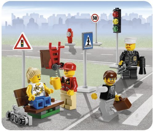 LEGO Town minifigs Collection 8401 Regoshitirego (Japan Import)