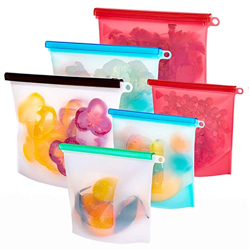 Reusable Silicone Food Storage Bags Reusable Sandwich Bags Reusable Ziplock Bags Silicone Storage Bags Zip Snack Lunch Sous Vide Reusable Silicone Food Storage Bags Reusable Sandwich Bags Reusable Ziplock Bags Silicone Storage Bags Zip Snack Lunch Sous Vide