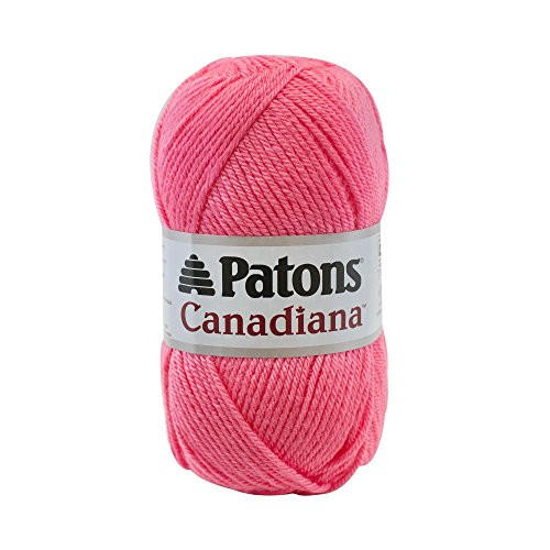 Patons Canadiana Yarn - Solids, Bubble Gum