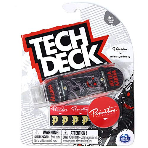 Mini Fingerboards TD Series 14 Primitive Skateboards Franky Villani Rare Complete Deck Mini Fingerboards TD Series 14 Primitive Skateboards Franky Villani Rare Complete Deck