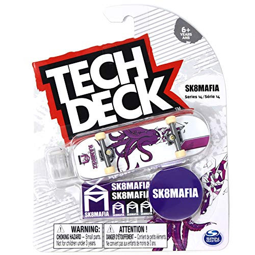 Mini Fingerboards TD Series 14 Sk8mafia Skateboards Ramirez Purple Octopus Rare Complete Deck Mini Fingerboards TD Series 14 Sk8mafia Skateboards Ramirez Purple Octopus Rare Complete Deck