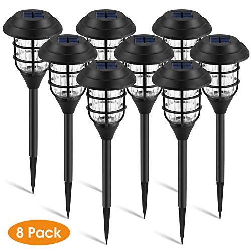 Solar Pathway Lights Outdoor, HOFDG Solar Garden Lights, 8 Pack Waterproof Outdoor Solar Lights, Wireless Solar Yard Lights, Powered Landscape Lighting for Garden Landscape Path Patio Yard Walkway Solar Pathway Lights Outdoor, HOFDG Solar Garden Lights, 8 Pack Waterproof Outdoor Solar Lights, Wireless Solar Yard Lights, Powered Landscape Lighting for Garden Landscape Path Patio Yard Walkway