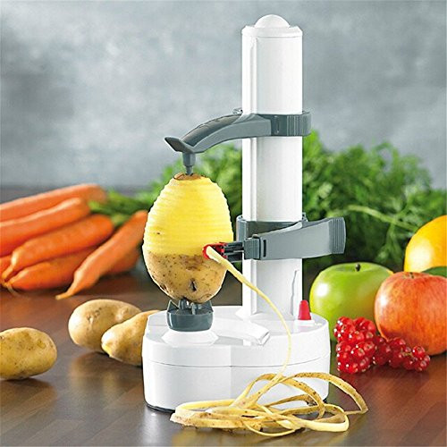 Electric Potato Peeler, Multifunction Electric Fruit Apple Peeler Potato Peeling Machine Automatic Rotating, Kitchen Peeling Tool Electric Potato Peeler, Multifunction Electric Fruit Apple Peeler Potato Peeling Machine Automatic Rotating, Kitchen Peeling Tool