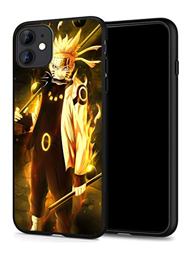 Lisa iPhone 11 Case Anime Comic Series Protection Cover Back Case for iPhone 11 (Naruto-Kurama 2)