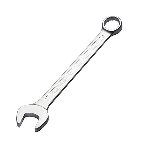 Jetech 30mm Combination Wrench - Durable Cr-V Steel High Strength Spanner in Sand Blasted Finish