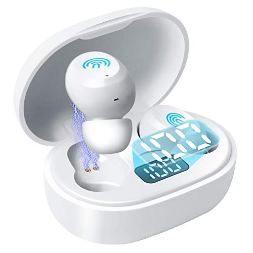 Lasted Bluetooth 5.0 Wireless Earbuds with Wireless Charging Case IPX8 Waterproof TWS Stereo Headphones in Ear Built in Mic Headset Premium Sound with Deep Bass for Sport Lasted Bluetooth 5.0 Wireless Earbuds with Wireless Charging Case IPX8 Waterproof TWS Stereo Headphones in Ear Built in Mic Headset Premium Sound with Deep Bass for Sport