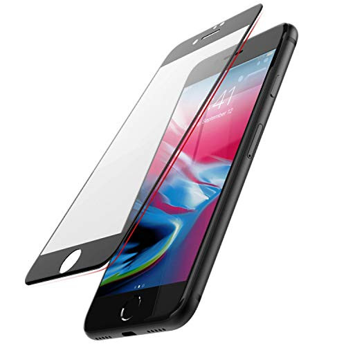 X-Doria Defense Glass+ Edge to Edge Screen Protector for Apple iPhone 8, Tempered Glass, Edge to Edge Protection, Anti-Fingerprint for iPhone 8