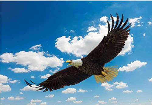 Jigsaw Puzzles 1000 Pieces for Adults Kids The Eagle Soars Puzzle Educational Intellectual Decompressing Fun Family Game