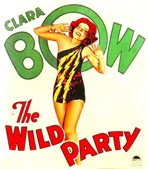 Posterazzi The Wild Party Clara Bow On Window Card 1929. Movie Masterprint Poster Print, (11 x 17) Posterazzi The Wild Party Clara Bow On Window Card 1929. Movie Masterprint Poster Print, (11 x 17)