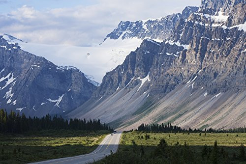 Posterazzi Icefield Parkway North of Bow Lake Banff National Park Alberta Canada Poster Print, (19 x 12) Posterazzi Icefield Parkway North of Bow Lake Banff National Park Alberta Canada Poster Print, (19 x 12)