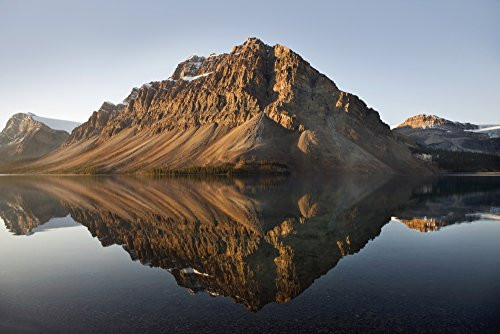 Posterazzi Bow Lake In Banff National ParkBanff Alberta Canada Poster Print, (18 x 12) Posterazzi Bow Lake In Banff National ParkBanff Alberta Canada Poster Print, (18 x 12)