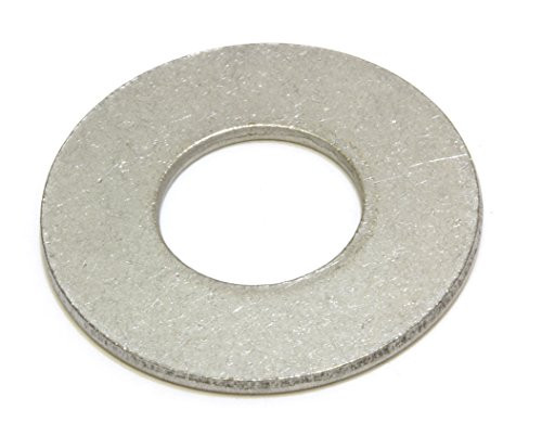 1/2" Stainless Flat Finish Washer, 1-1/4" Outside Diameter (50 Pack)- Choose Size, by Bolt Dropper, 18-8 (304) Stainless Steel