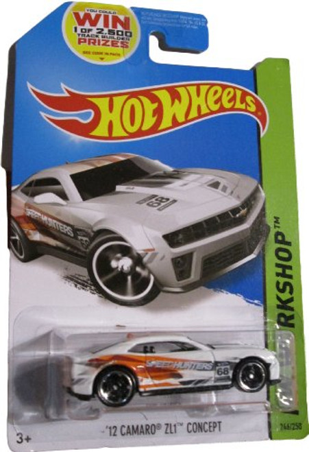 Hot Wheels 2014 Hw Workshop Performance White '12 Camaro ZL1 Concept 246/250