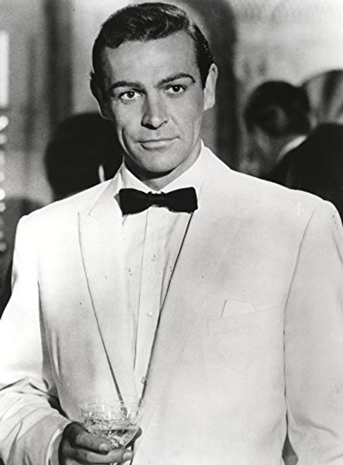 Sean Connery Posed in Tuxedo with Black Bow Tie- Photograph Print Photo Print (8 x 10) Sean Connery Posed in Tuxedo with Black Bow Tie- Photograph Print Photo Print (8 x 10)