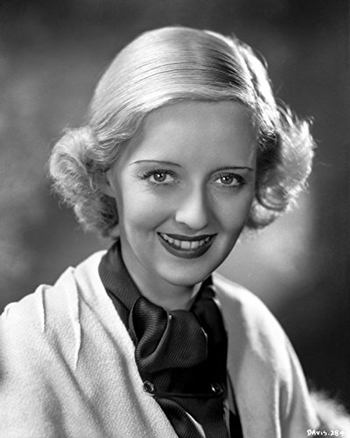 Bette Davis Portrait in Black High Neck Neckerchief and White Suit Photo Print (8 x 10) Bette Davis Portrait in Black High Neck Neckerchief and White Suit Photo Print (8 x 10)