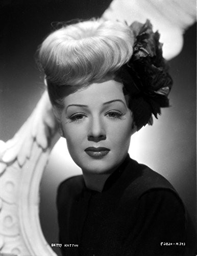 Betty Hutton on a Dark Turtle Neck Top Portrait Photo Print (8 x 10)