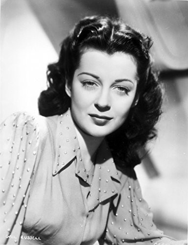 Gail Russell Straight Face in Black and White Portrait Photo Print (8 x 10)
