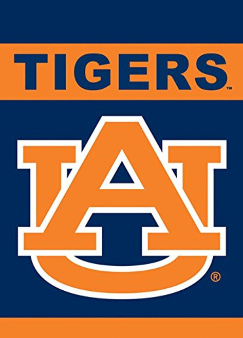 NCAA Auburn Tigers 2-Sided Garden Flag NCAA Auburn Tigers 2-Sided Garden Flag