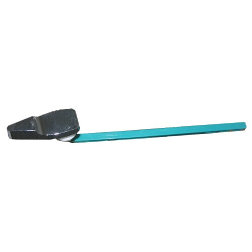 LASCO 04-1761 Toilet Flush Lever with Chrome Plated Handle, Blue Arm and Replacement for Mansfield