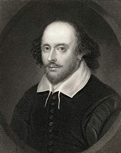 Posterazzi DPI1858908 William Shakespeare 1564-1616. English Poet and Dramatist. from The Book_Gallery of Portraits_? Published London 1833 Photo Print, 13 x 17, Multi Posterazzi DPI1858908 William Shakespeare 1564-1616. English Poet and Dramatist. from The Book_Gallery of Portraits_? Published London 1833 Photo Print, 13 x 17, Multi
