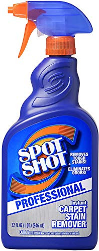 Spot Shot Professional Instant Carpet Stain Remover with Trigger Spray, 32 OZ