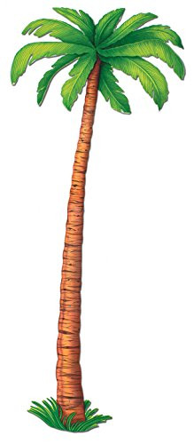 Beistle 55137 Jointed Palm Tree, 6-Feet