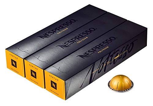 Nespresso VertuoLine (European Version) Espresso (1.35 Ounce): Voltesso, 30 Capsules