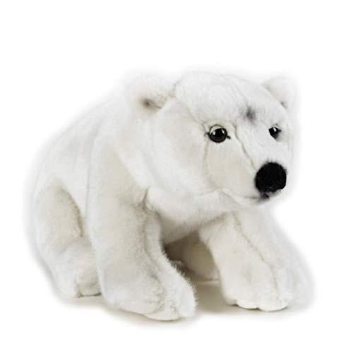 National Geographic Polar Bear Plush - Medium Size