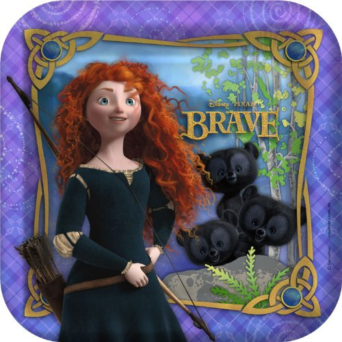 Hallmark Disney Brave Square Dinner Plates (8)