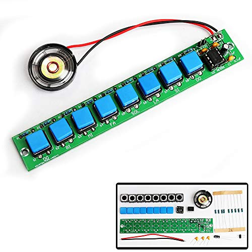 DIY Electronic kit Set NE555 Piano Keyboard kit Eight Notes DIY Electronic Production Parts Welding Practice Fun Teaching Training