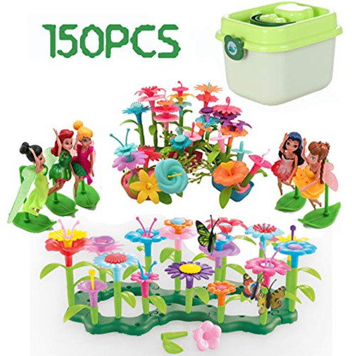 LVEA Build-a-Bouquet Floral Arrangement Playset - BPA Free, Phthalates Free, Creative Play Toys for Gross Motors, Fine Motor Skill Development. Toys and Games (New) LVEA Build-a-Bouquet Floral Arrangement Playset - BPA Free, Phthalates Free, Creative Play Toys for Gross Motors, Fine Motor Skill Development. Toys and Games (New)