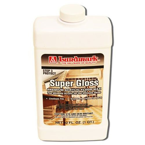 Lundmark Wax Super Gloss Floor Wax, 32-Ounce