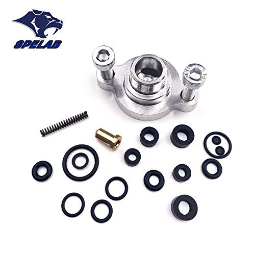 Fuel Pressure Regulator Valve Cap Spring Kit - Fuel Relief Seal Kit for Ford F250 F350 F450 F550 7.3L Powerstroke Diesel 1999 2000 2001 2002 2003