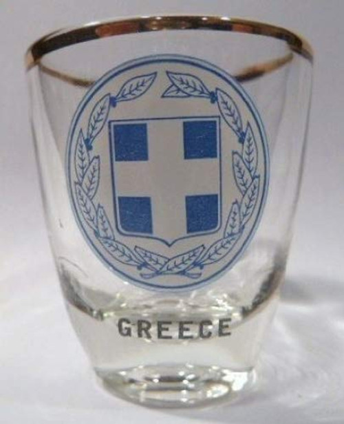 Greece Shot Glass Greece Shot Glass