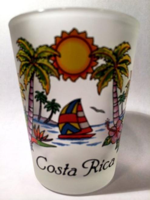 Costa Rica Beach Paradise Shot Glass