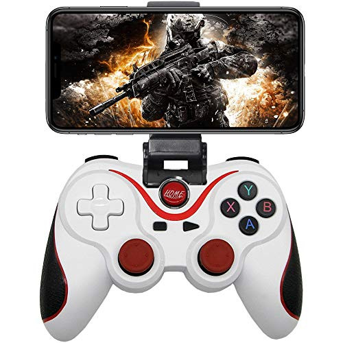 Mobile Game Controller for Android, Megadream Wireless Key Mapping Gamepad Joystick for PUBG & Fotnite & COD, Compatible for Samsung Galaxy LG HTC Other Phone Tablet