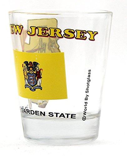 New Jersey The Garden State All-American Collection Shot Glass