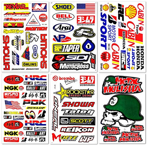 Motocross Dirt Bike Motorcycles Supercross ATV Lot 6 vinyl decals stickers D6014 Motocross Dirt Bike Motorcycles Supercross ATV Lot 6 vinyl decals stickers D6014