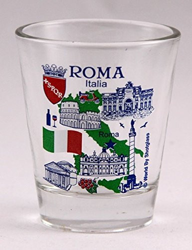 Rome Italy Great Italian Cities Collection Shot Glass