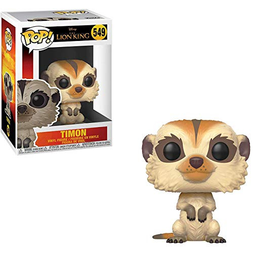 Timon: Funko POP! Vinyl Figure & 1 POP! Compatible PET Plastic Graphical Protector Bundle [#549 / 38544 - B]