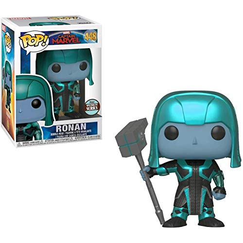 Ronan (Specialty Series): Captain Marvel x Funko POP! Marvel Vinyl Figure & 1 POP! Compatible PET Plastic Graphical Protector Bundle [#448 / 36377 - B]