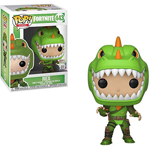 Funko Rex: Fortnite x POP! Games Vinyl Figure & 1 PET Plastic Graphical Protector Bundle [#443 / 34957 - B]