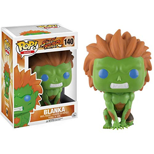 Blanka: Street Fighter x Funko POP! Games Vinyl Figure & 1 PET Plastic Graphical Protector Bundle [#140 / 11657 - B]