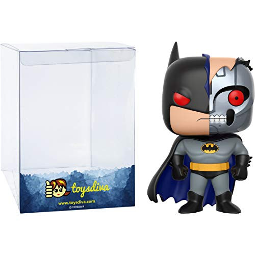 Batm?an [Robot]: Fun?ko P?o?p?! Heroes Vinyl Figure Bundle with 1 Compatible 'ToysDiva' Graphic Protector (193 - 13645 - B)