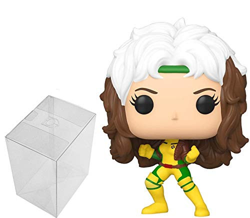 Funko POP Marvel: X-Men Classic- Rogue Bundle with 1 PopShield Pop Box Protector