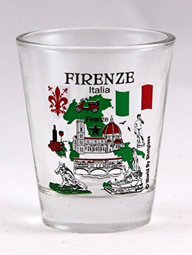 Florence Italy Great Italian Cities Collection Shot Glass