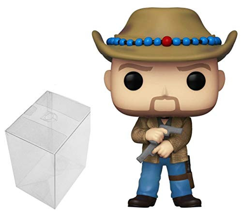 Funko POP Movies: Zombieland Tallahassee 997 Bundle with 1 PopShield Pop Box Protector