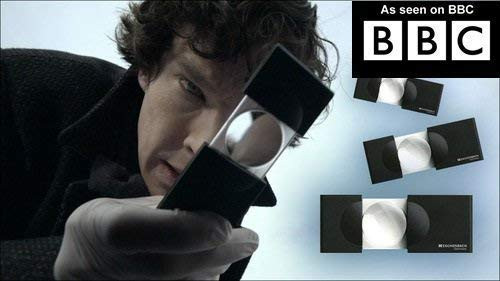 Folding Pocket Magnifier - Compact: magnification: 5x, lens size: 30mm, lens type: Biconvex